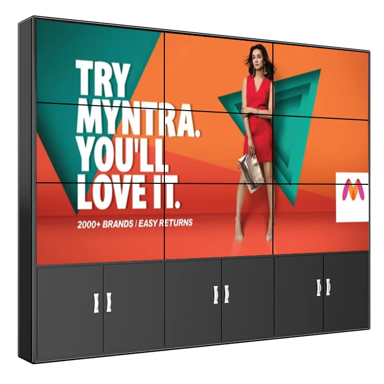 SYTON Full HD 55 inch Samsung lcd KTV TV background stageled video walls indoor with bezel 3.5mm