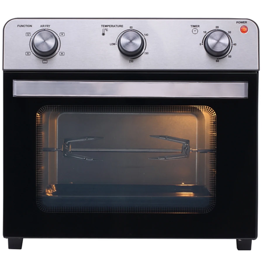 Original Brand New Household Double Glass Door Oven With LCD Menu Display Air Fryer 25L