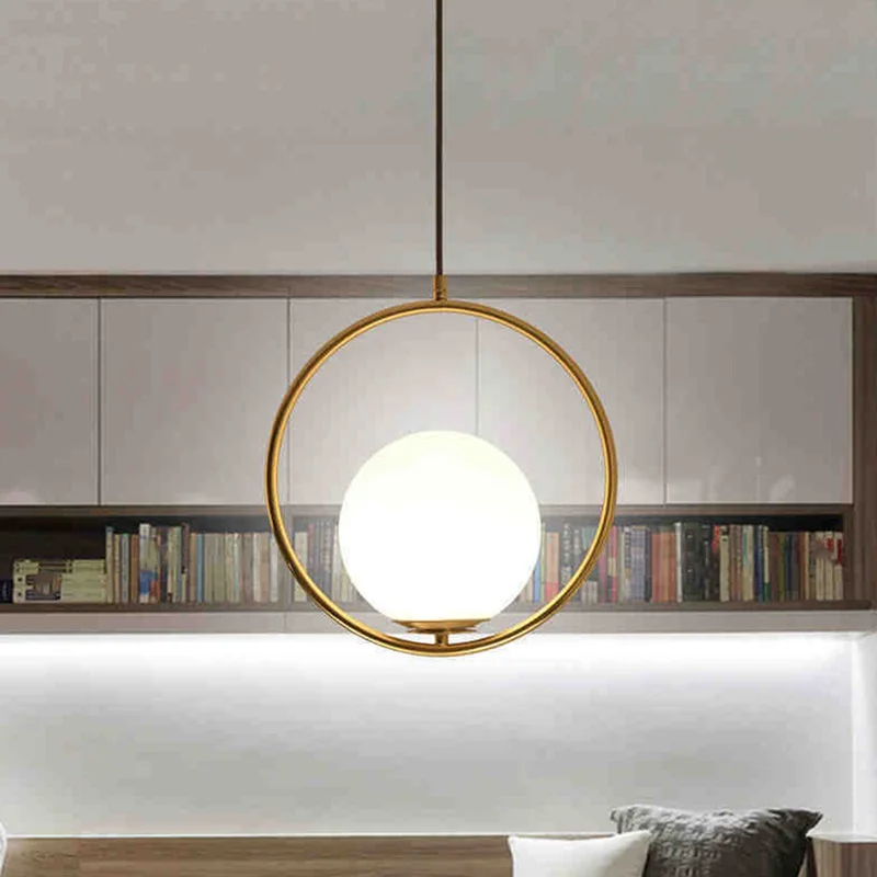 Glass Ball Lights LED for Living Room