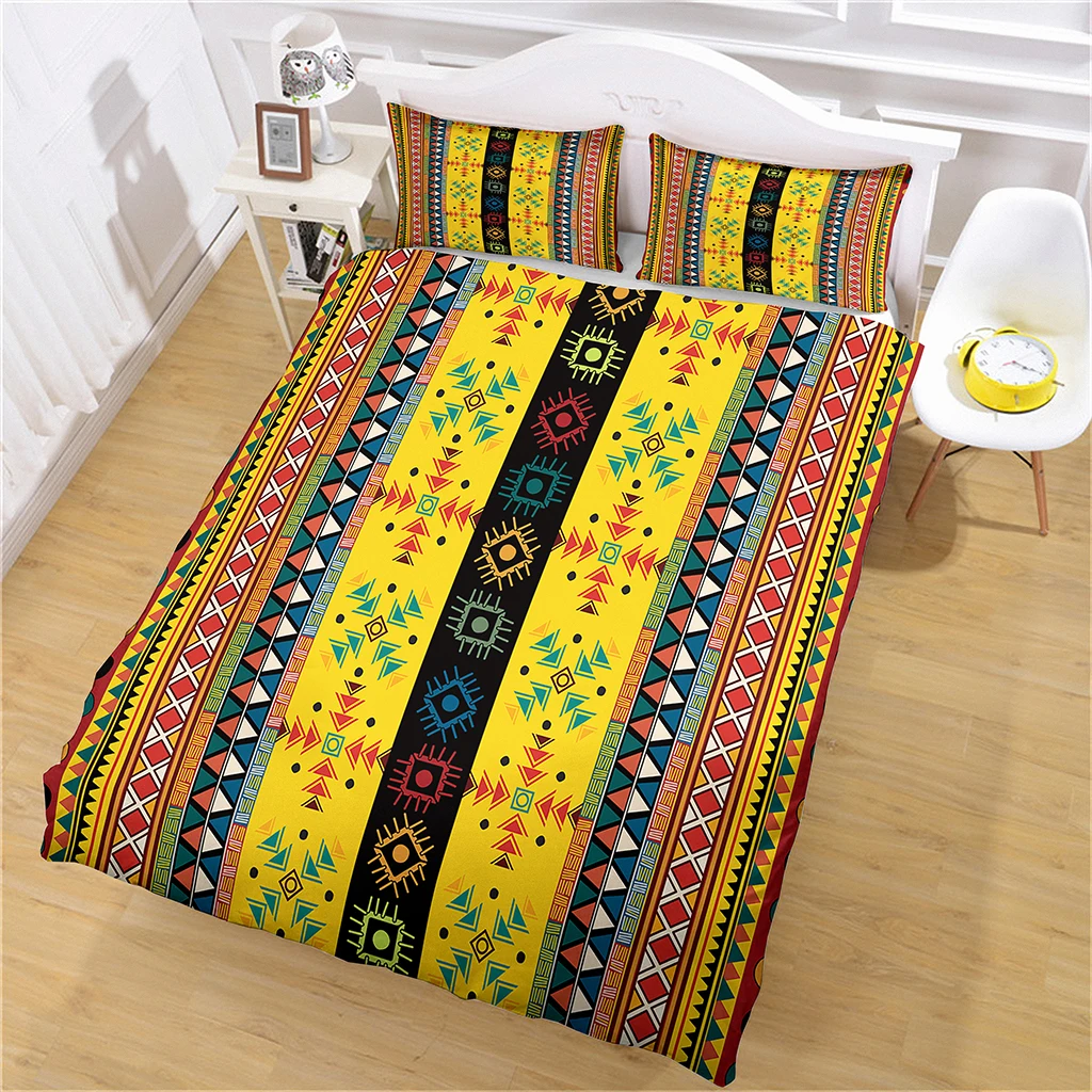 All-Season 3 piece duvets and bed sheets 3d bedding set duvet covers polyester