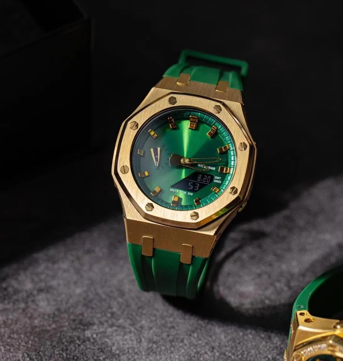 wholesale custom green blue dial for Casio gshock ga2100 watch mod Kit