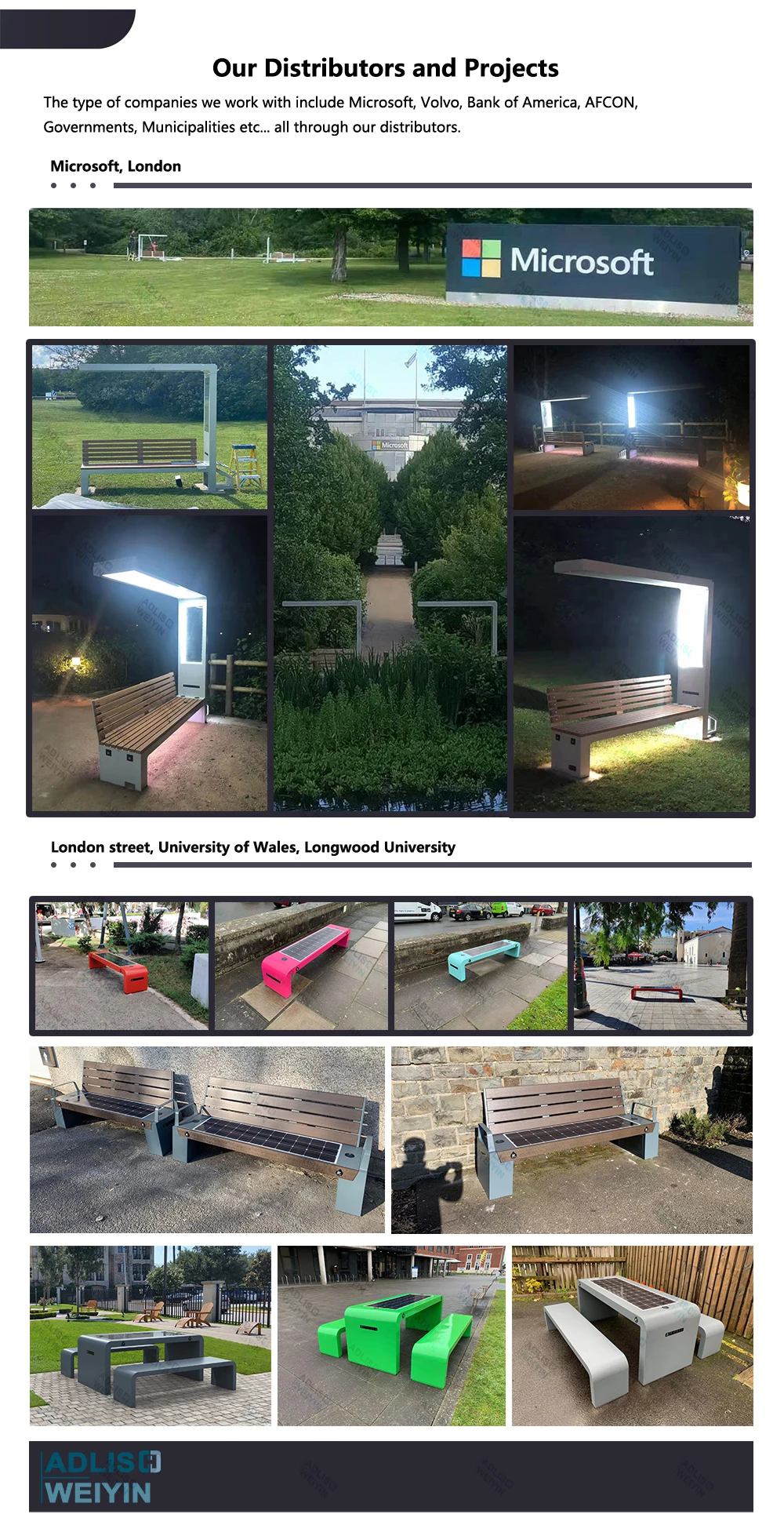 High Quality Stainless Steel Solar Power Modern Style Bus Station Multi Functional Bus Stop Shelter