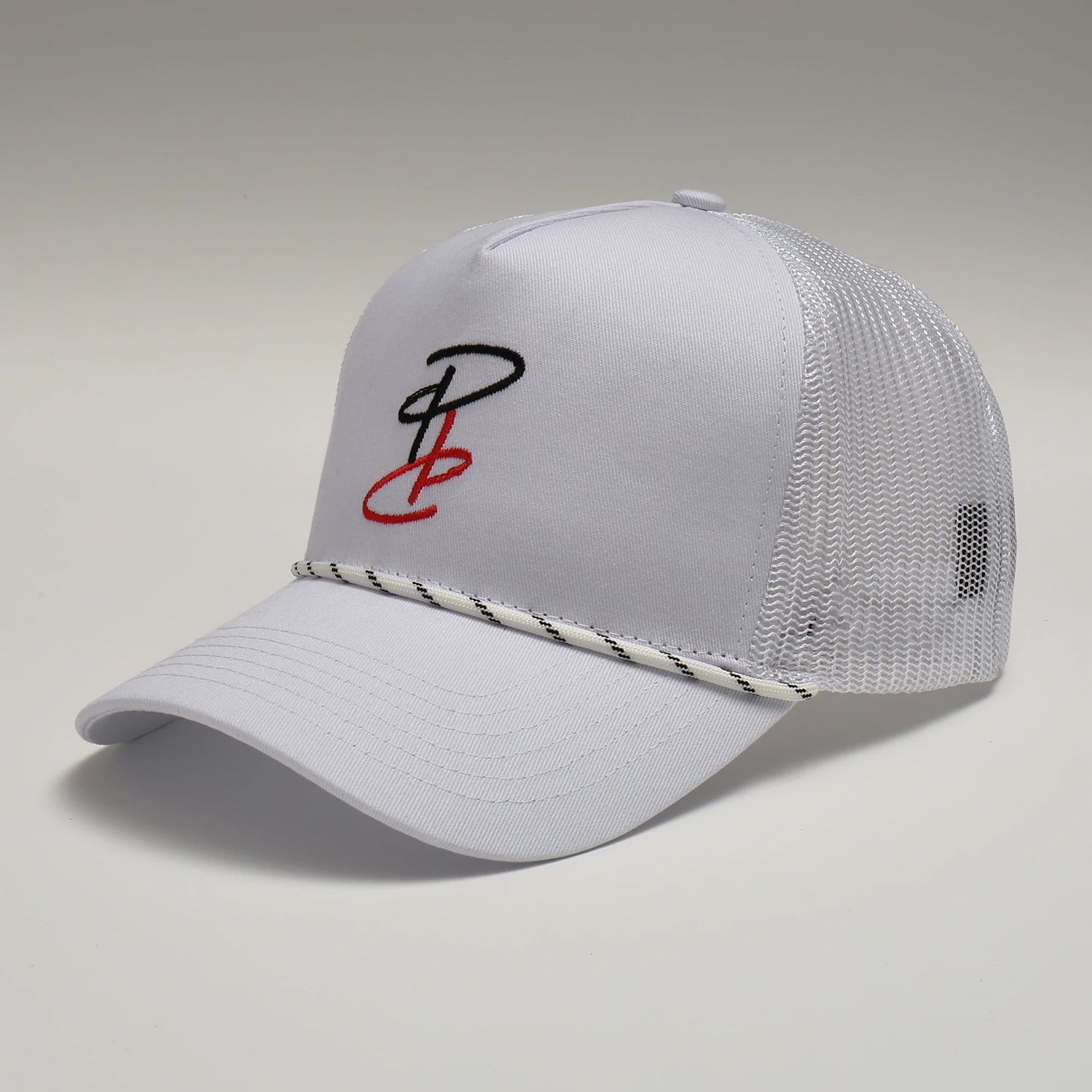 2024 hot selling Solid color Unisex Embroidery mesh outdoor sport fashion breathable Golf gorras baseball hat with rope