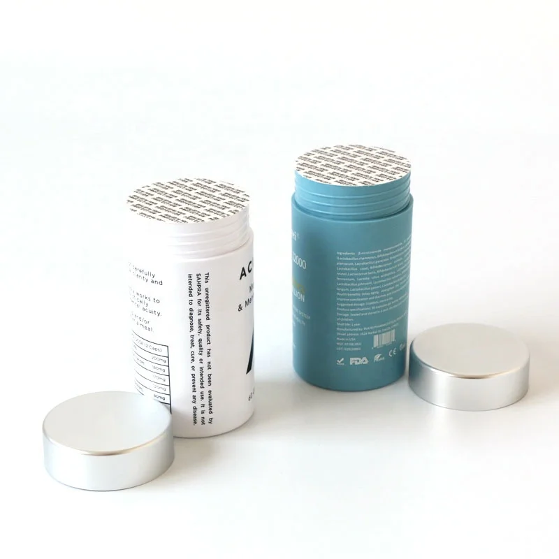 E-better empty small clear frosted pink health care 150ml plastic PET medicine pill bottles packaging label