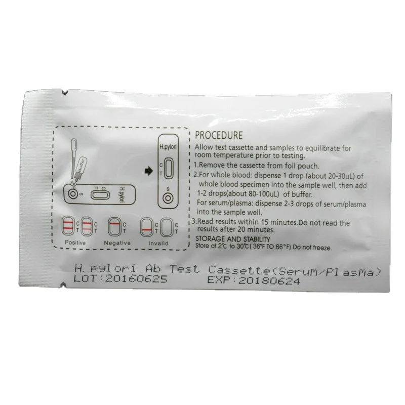 Медицинский диагностический тест на антитело H- pylori/комплект для тестирования HP