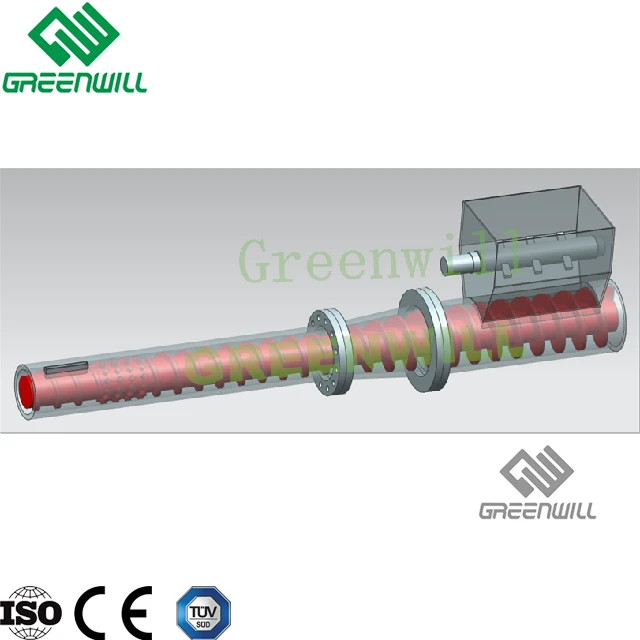 Waste PET PSF Fiber polyester yarn pelletizing line /granulator machine