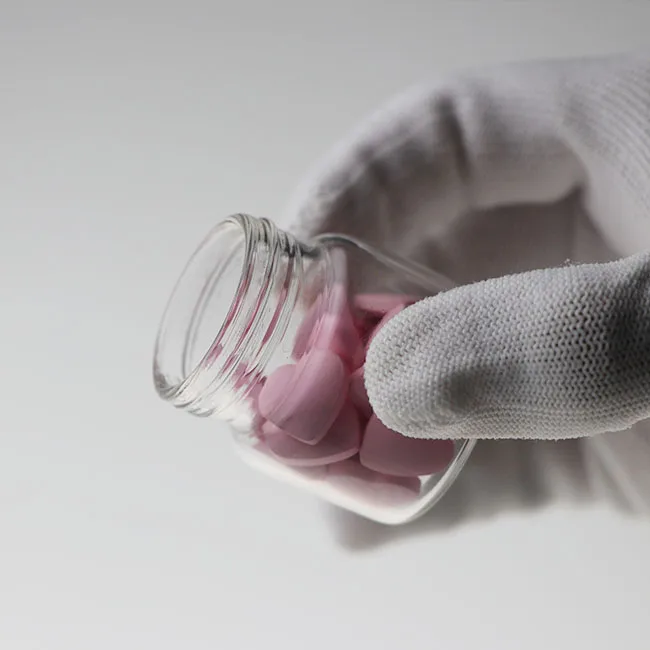 Mini Clear Glass Wishing Small Drift Bottle Vials Glass Tube Corked Jars Candy Bottle With Screw Cap