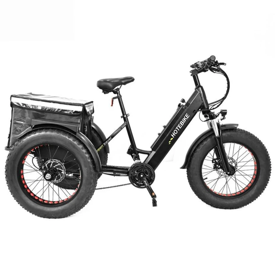 long range electric 3 wheel drift trike 36v 48v farm cargo electric bike electric vehicle tricycle