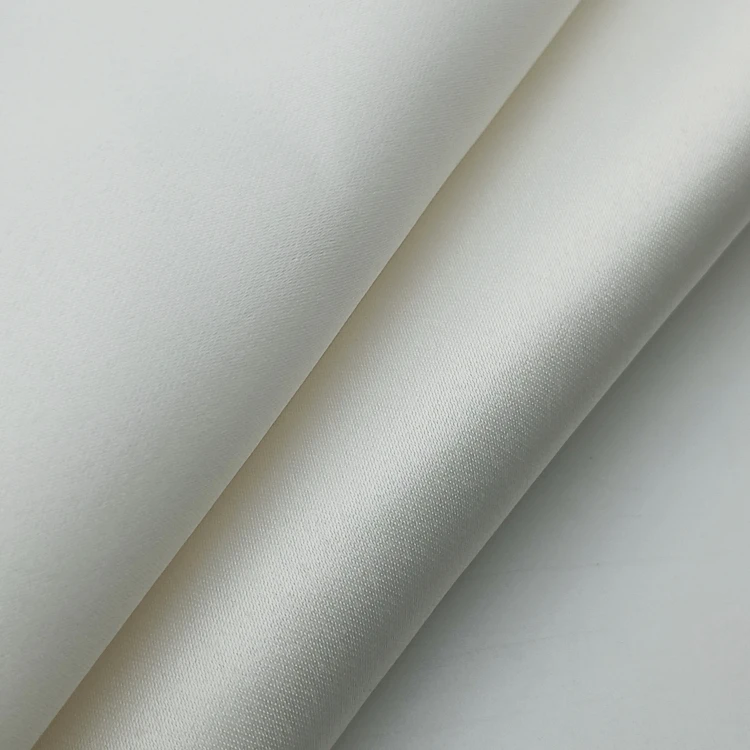 Explosive Models 100% Polyester Full Dull Silk Fabric White Satin Wedding  Satin for Pajamas