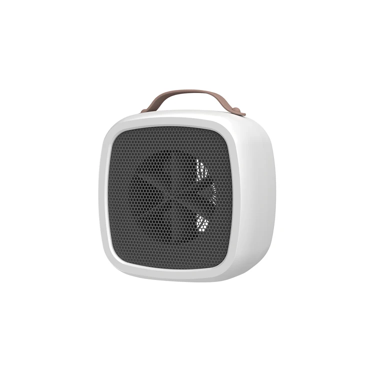 Hot sale 500 watt can pass certificate ptc portable personal desktop fan heater