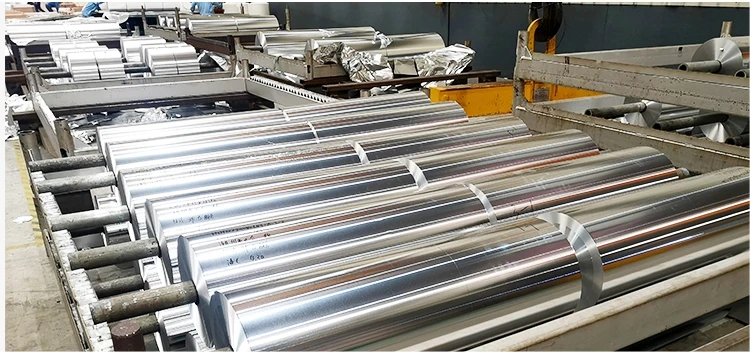 Food Containers 3003 3004 8006 8011 Jumbo Roll Aluminum Foil Manufacturer