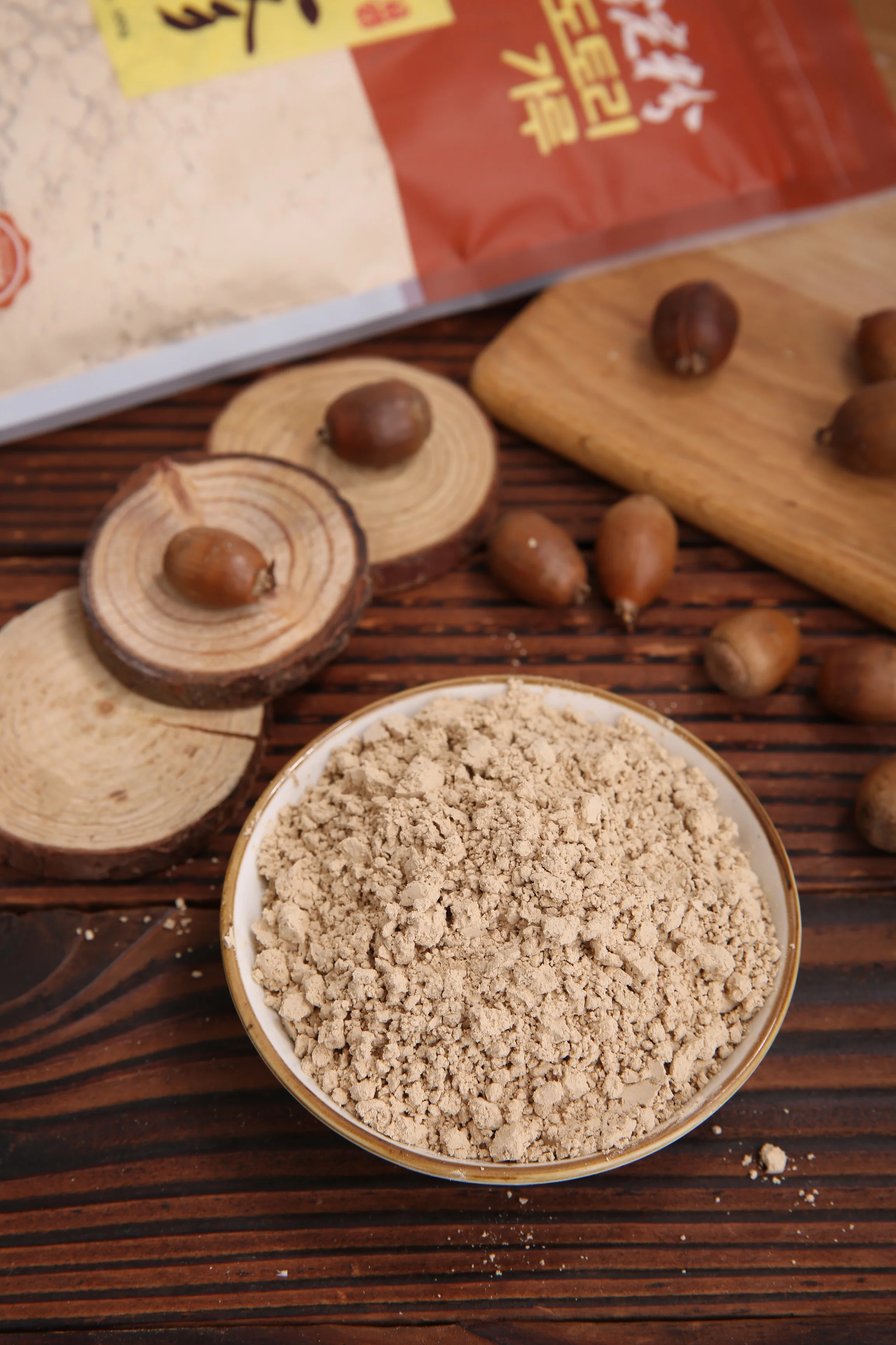 Supply Korean Food Oak Acorn Nuts and Powder for Korean Acorn Starch Jelly