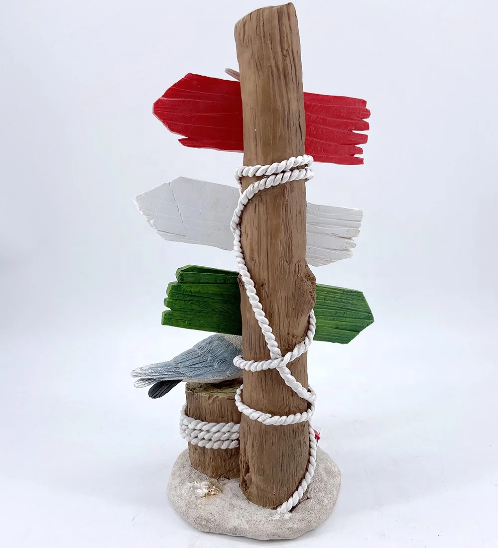 
European Marine style 2021 gifts & resina crafts kit art white seagull bird moulds statue table decorations 