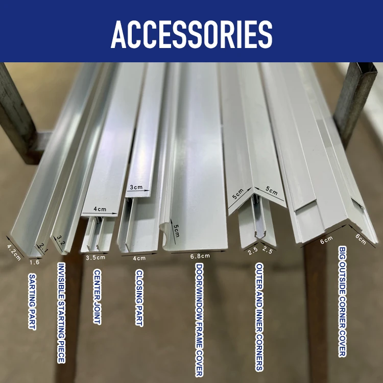 SH Siding Composite Facade Light Weight Decoration Waterproof External Pu Sandwich Panel