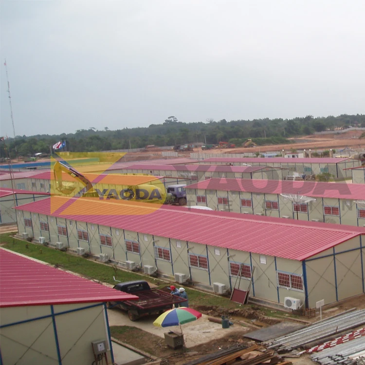 Многоэтажный сборный дом для рабочего общежития или складского здания