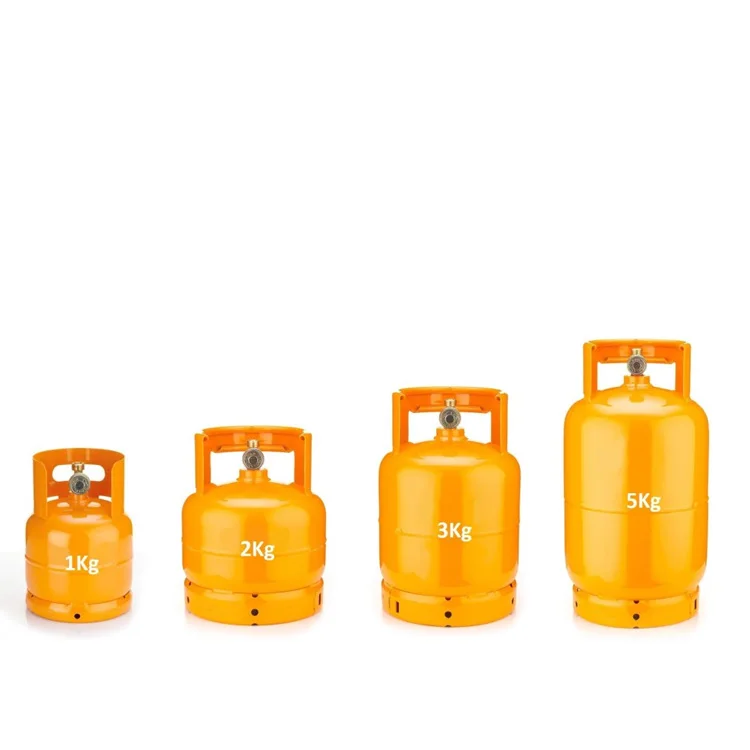 Hot Sale Asia Russia Household 5kg Lpg Gas Tank for Cooking