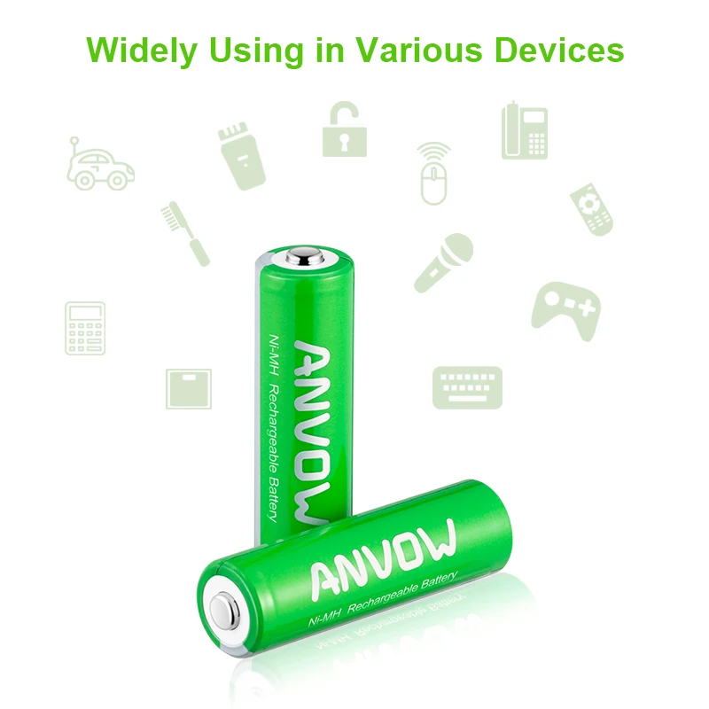 Factory Supply Favourable Price 1.2v Ni-MH rechargeable Aa battery AA AAA rechargeable battery