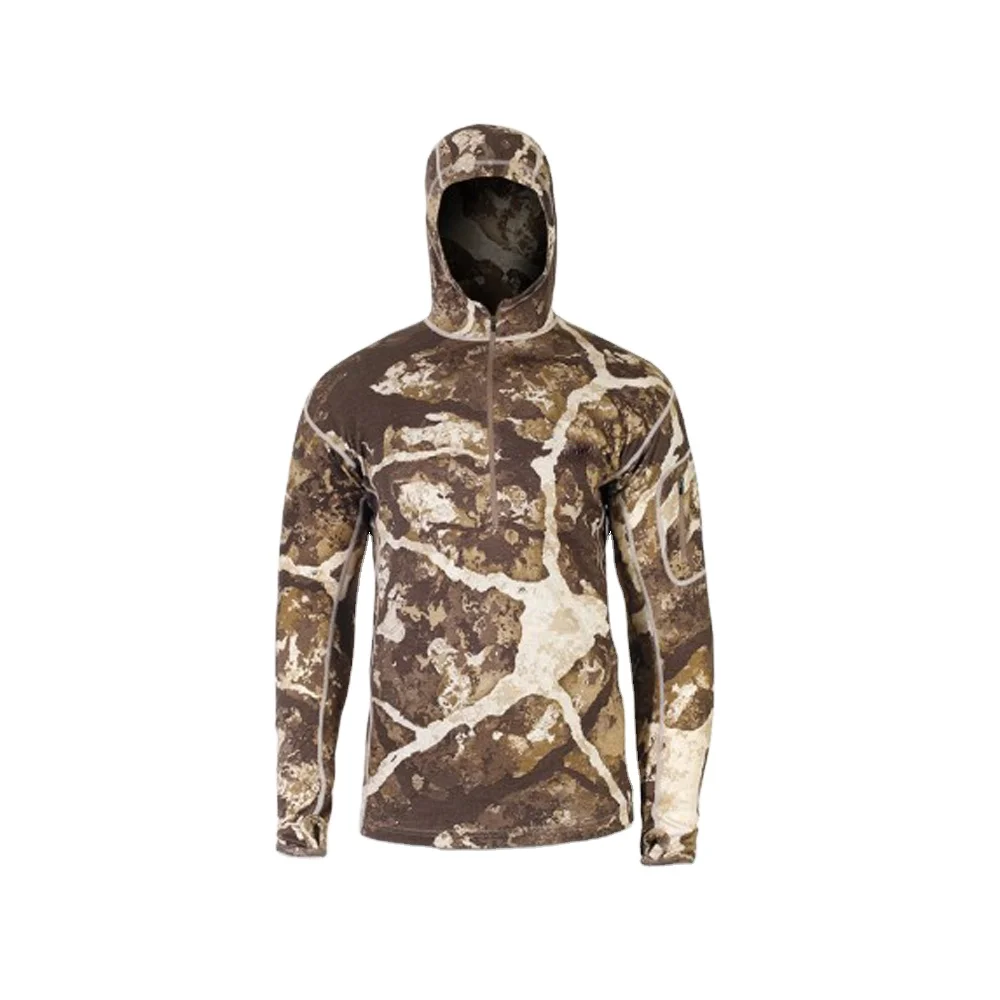 Hunting Jacket Camouflage Hoodie Sweatshirts for Men Hunting Suits