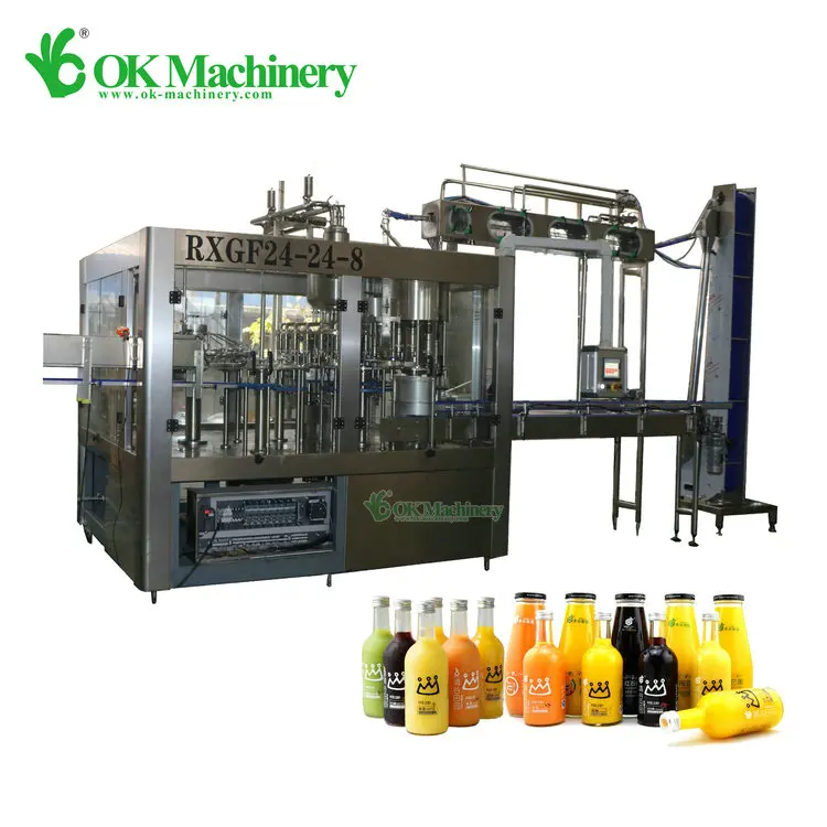 BKDZ01 small juicer filling machine production line juce/juice filling machine
