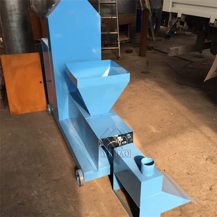 Professional green scrap briquette charcoal cube compress charcoal briquette molding processing machine wood briquette machine