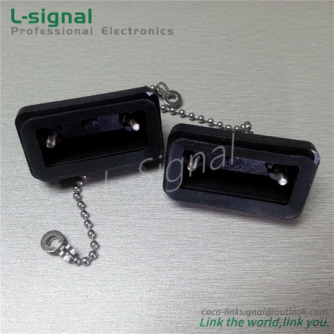 Factory Supply High Quality DB9 Waterproof Hood D Sub Cover