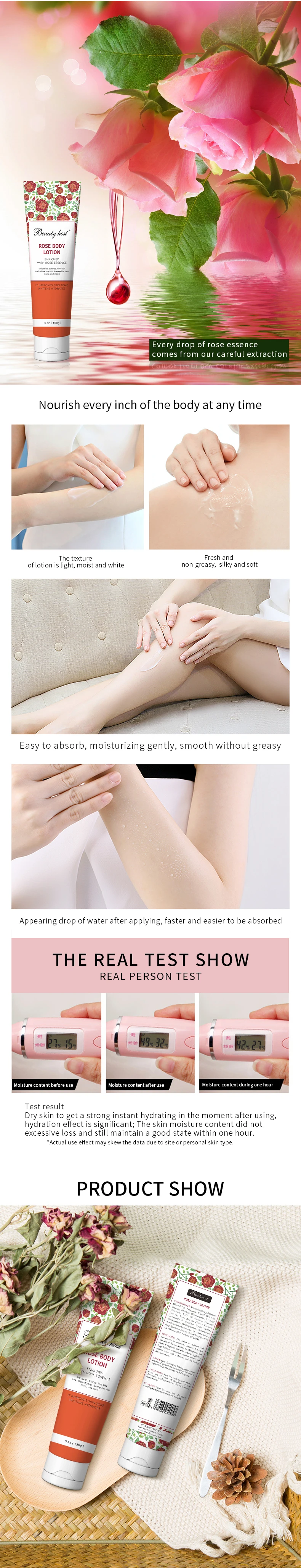 Body Lotion Cream Private Label Organic Moisturizing Shea Butter Skin Whitening Cream for Black Skin