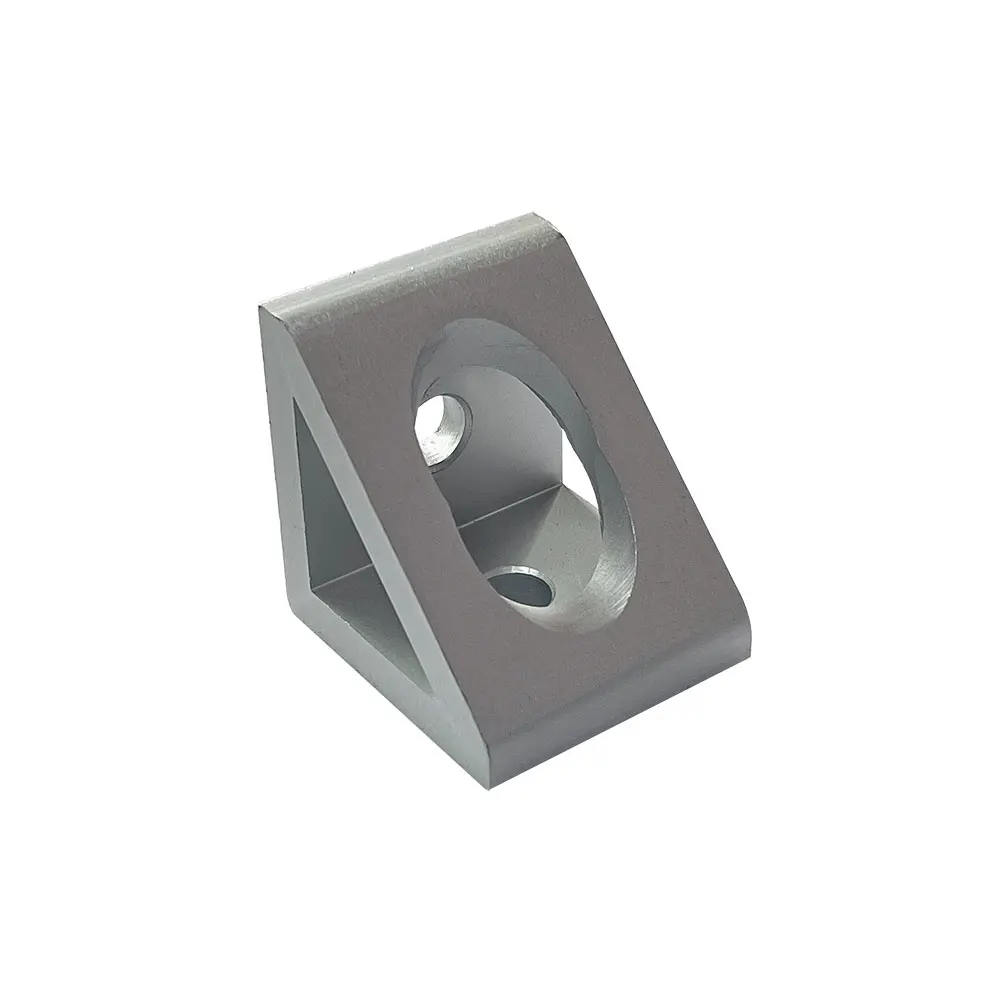 Wholesale Aluminum Alloy Metal Inside Corner Gusset Angle Bracket Connector for 3030 4040 Series Aluminum Profile