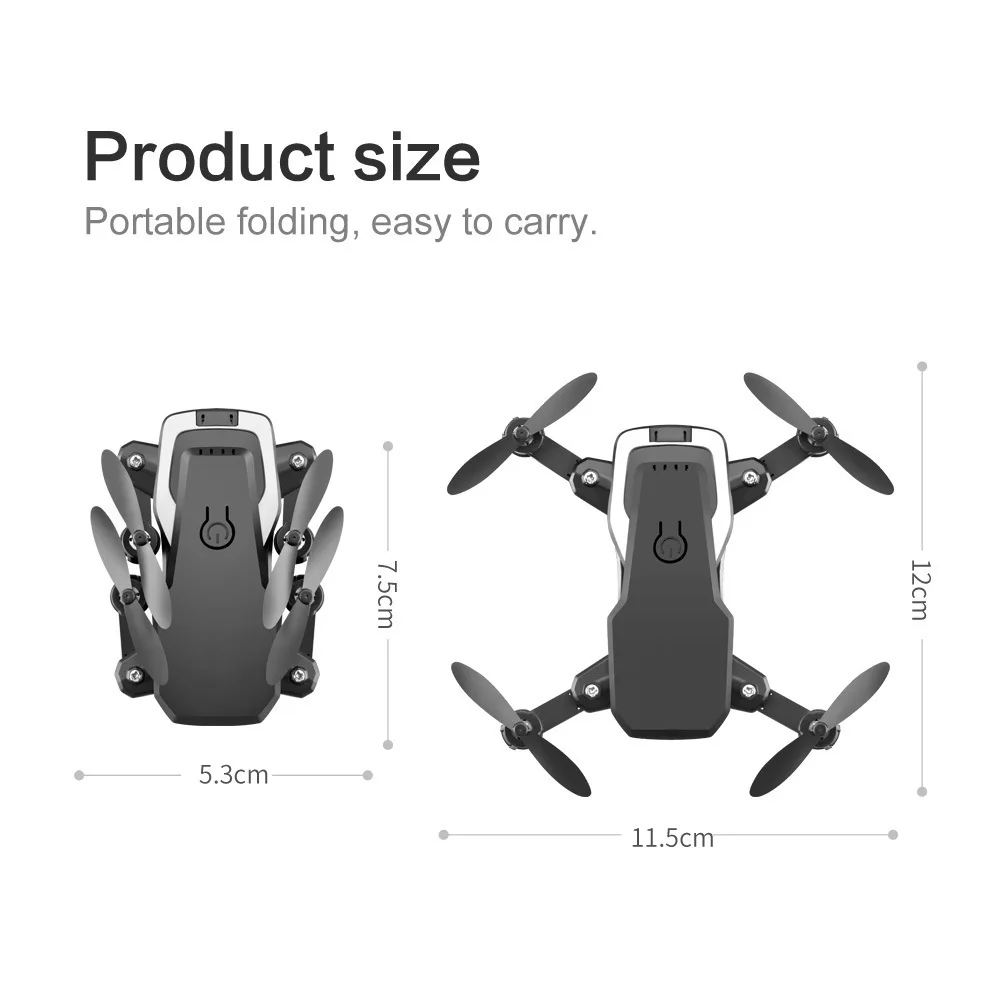 Smart Wifi FPV RC Drone Quadcopter with 2.0MP/5.0MP/4K Camera RC Toy Drone