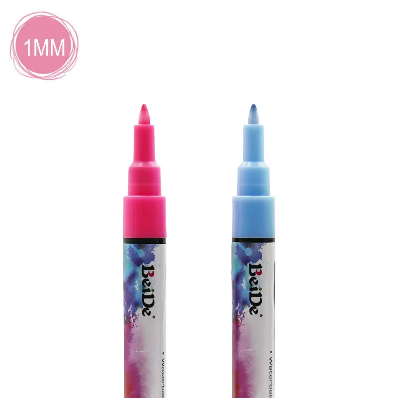 Hot Sale School Supplies for Children School Beautiful Color Doodle Advertising Note Number Painting Marker Pen