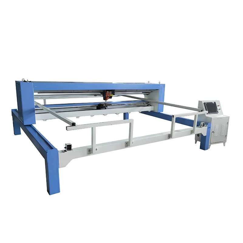 long arm multi needle mini 9needle accessories heat seal quilt machine with frame