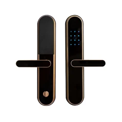 Factory Price Manufacturer Supplier Keyless Fingerprint Entry Hotel & House Smart Door Lock With Management Software System