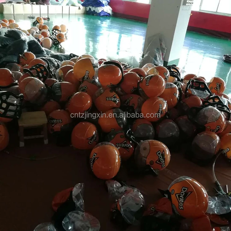 Inflatable Novelty Multicolor Spikes Helmet Hat for Punk 80s Concert Fancy party Dress