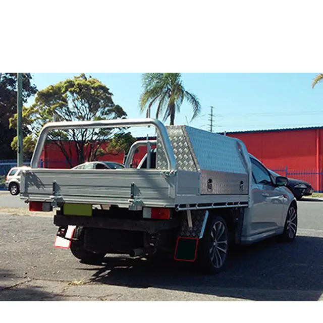 lamax design Offroad 4x4 lightweight UTE canopy Aluminum UTE tray for dual cab pick up truck