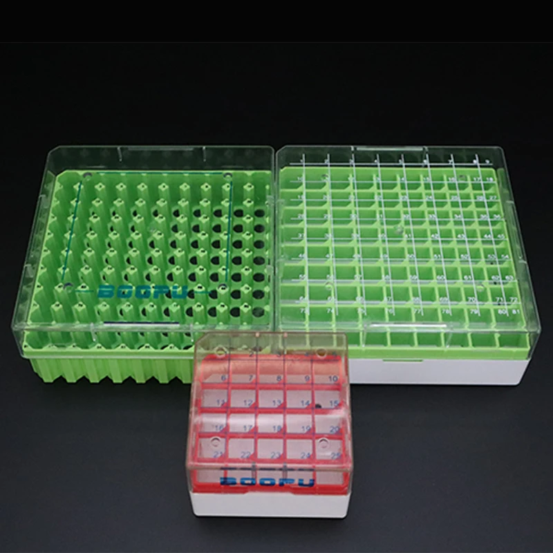 WholesalePlastic Cryobox PC PP Freezing Tube Cryogenic Storage Cryo Vial Box
