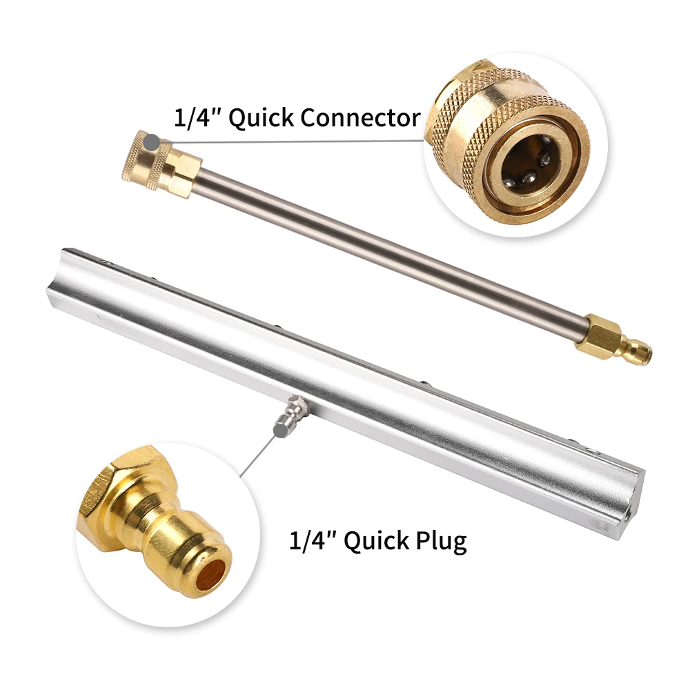 16 in high Pressure 4 nozzle Washer Hydraulic washer surface cleaner attachment undercarriage pressure washer