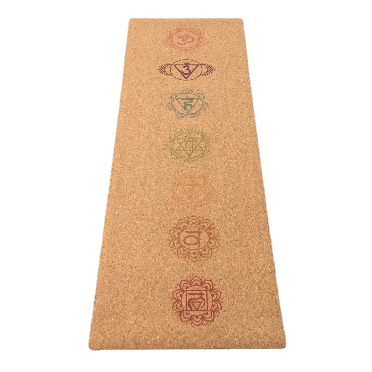 Hot Sale Best Quality Non-Slip Eco Friendly Cork Rubber Yoga Mat