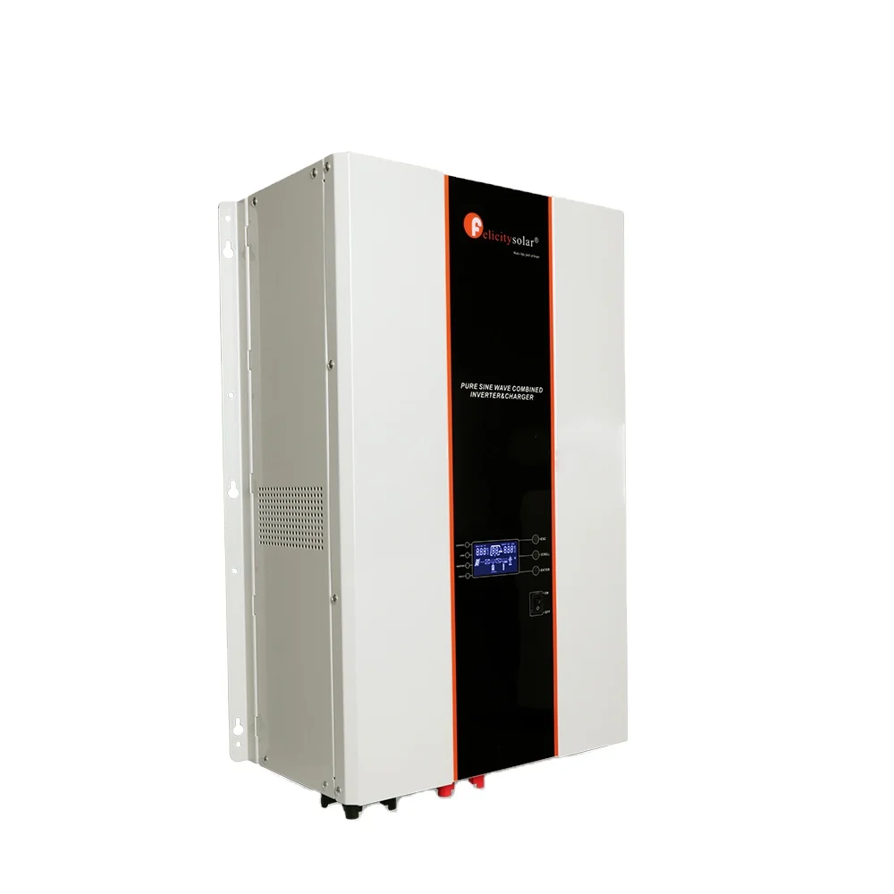 UPS 10KVA 8000W Off Grid  Pure Sine Wave Inverter Hybrid Solar Inverter with WIFI Solar Power System Home
