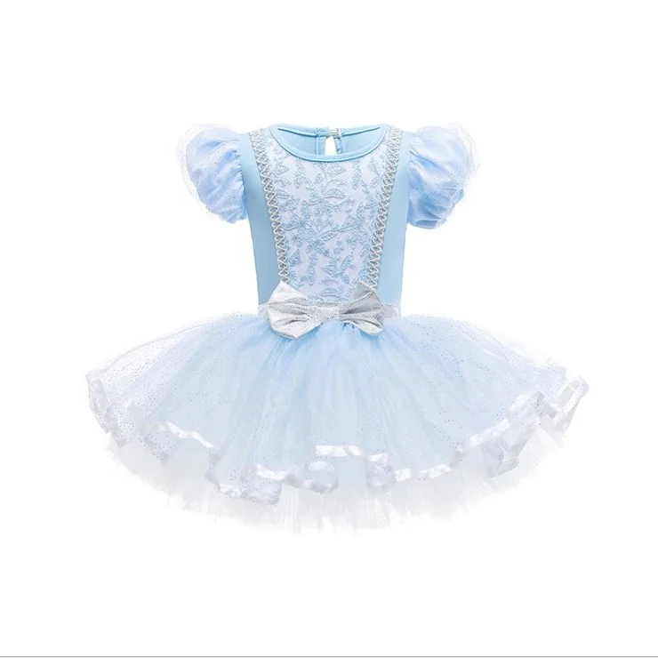 Новое балетное платье-пачка для маленьких девочек, балерина, трико, костюм принцессы для танцев и тренировок