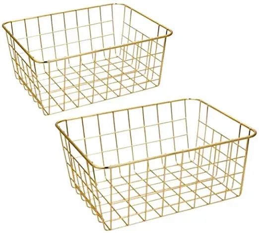 Hot selling PVC coated wire mesh storage baskets by Canton Fair supplier
