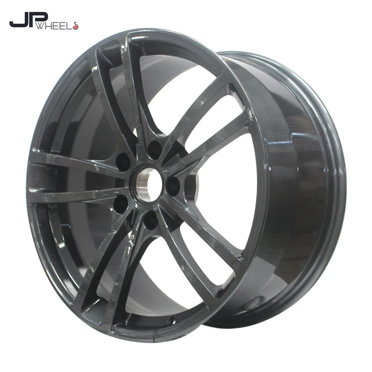 #J05003 dual five spoke gunmetal 5x130 forged classic car alloy wheels 5x112 20inch car alloy wheels 18 inch