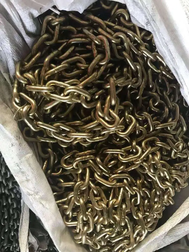 electrogalvanized chain  zinc electroplating chain can matched hooks