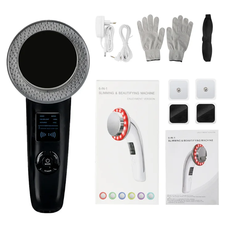 
Hot Sale 6 in 1 Multifunctional Salon Beauty Machineleggins anti cellulite cavitation machine ultras korean Skin Care Equipment 