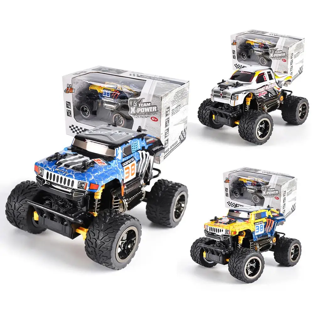 
Updated Version RC Cars Radio Control Rock Car Toys Buggy Off-Road Trucks Toys For Children Mini Rc Drift Driving Car 