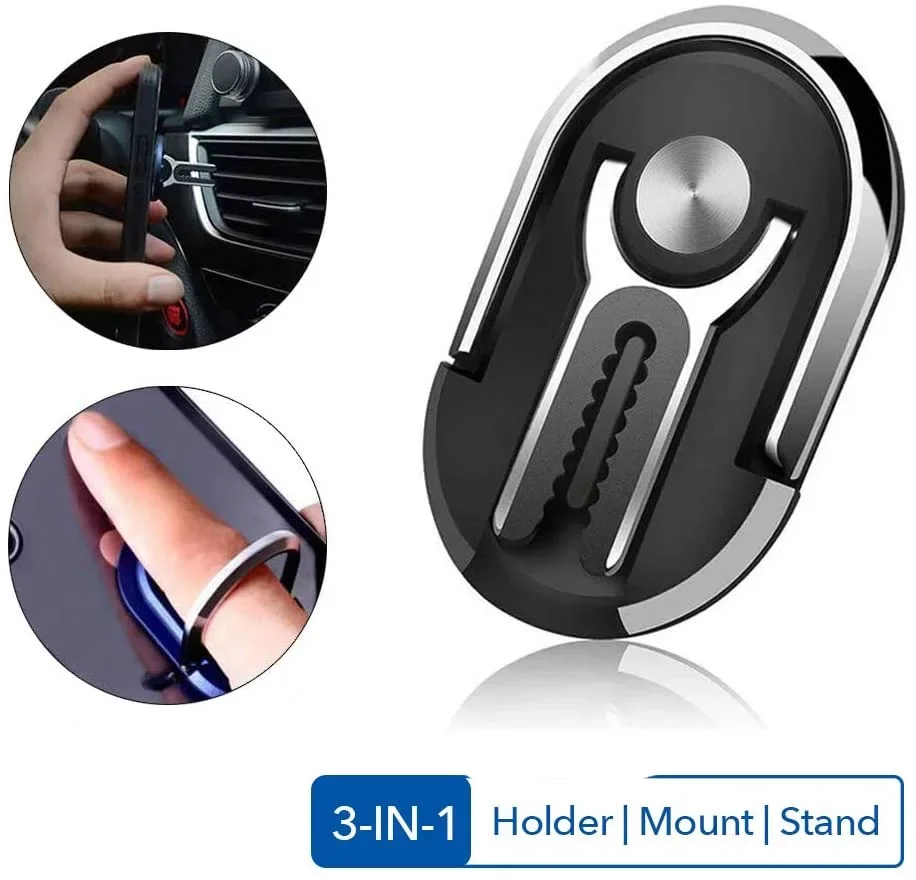 360 Rotation Air Vent Holder Car Mobile Phone Metal Stand Holder.jpg