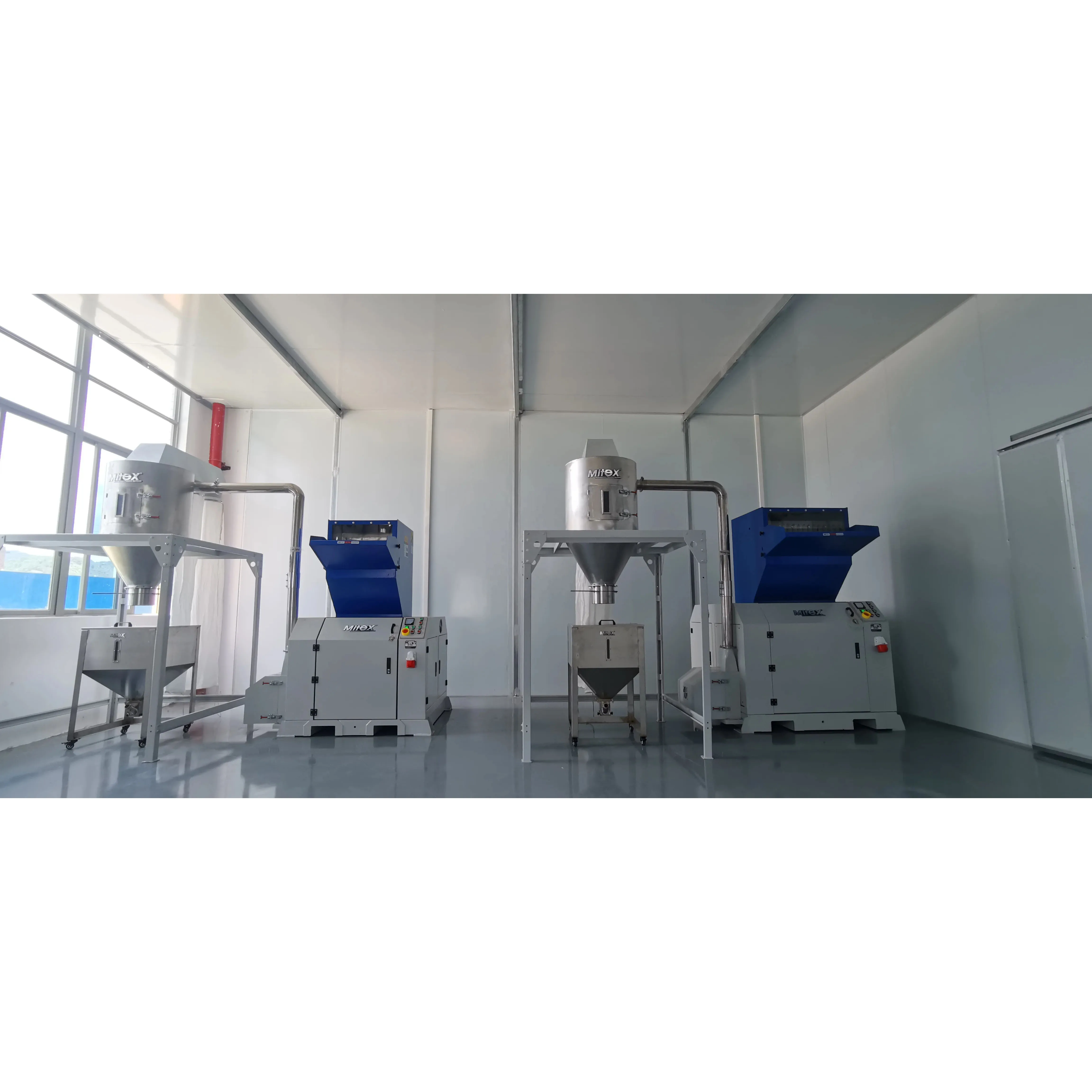 High Quality Low Noise Type  Plastic  Granulation Machine Plastic Recycling Crusher of plastic materials sale