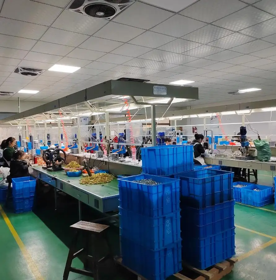 Strip-Stamping Component Socket Moving Small Brass Parts Electric Stamping Part Moving Contact