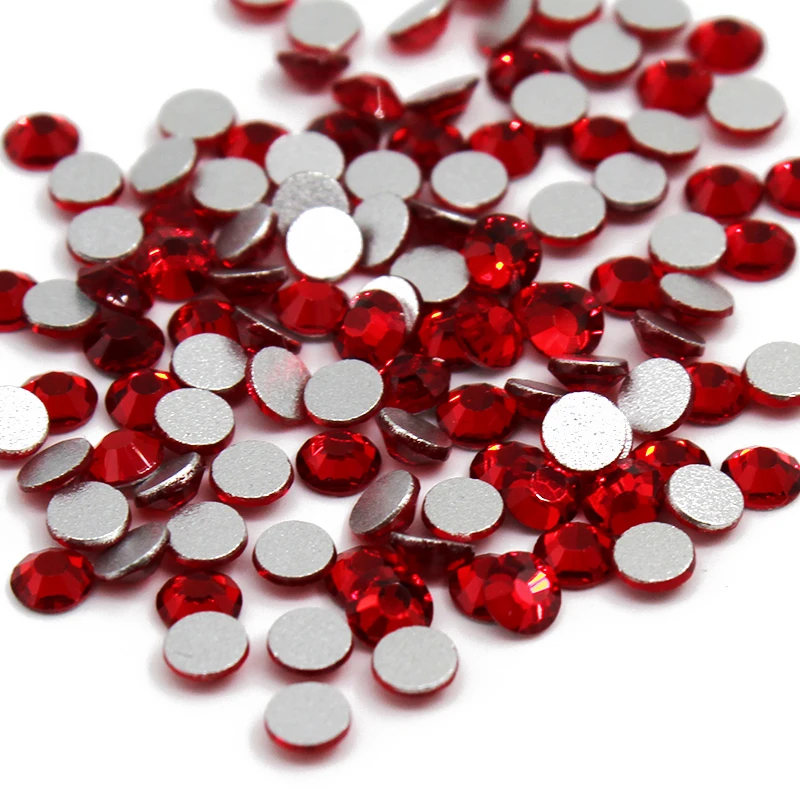 Hot Selling SS10 Ab Color Nail Gems Rhinestone Press On Nails With Diamond Rhinestones 3D Flat