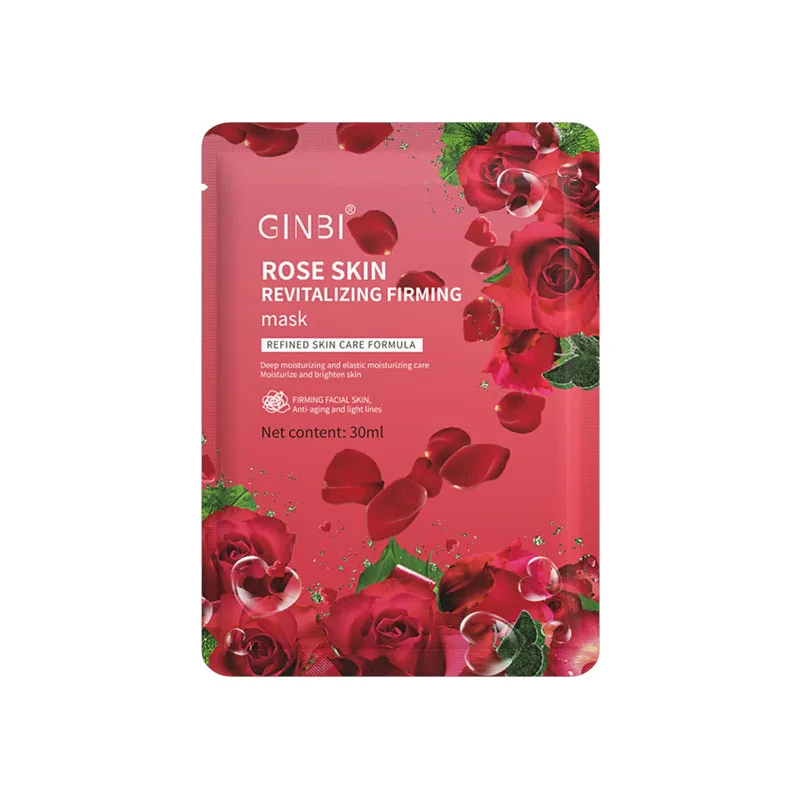 Custom Private Label Fruit Face Mask Skin Care Organic Vitamin C Sheet Mask Deep Moisturizing Hydrating Face Mask Vegan Products