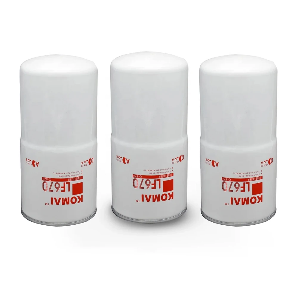 Generator Lube Oil Filter 12000200 1220755 3310445 3302026 RE42042 4085913 3I1202 9Y4464 299670 LF670 For Fleetguard