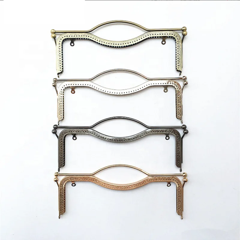 handbag decoration accessories guangzhou manufacturer bags handles frame purse clutch wholesale